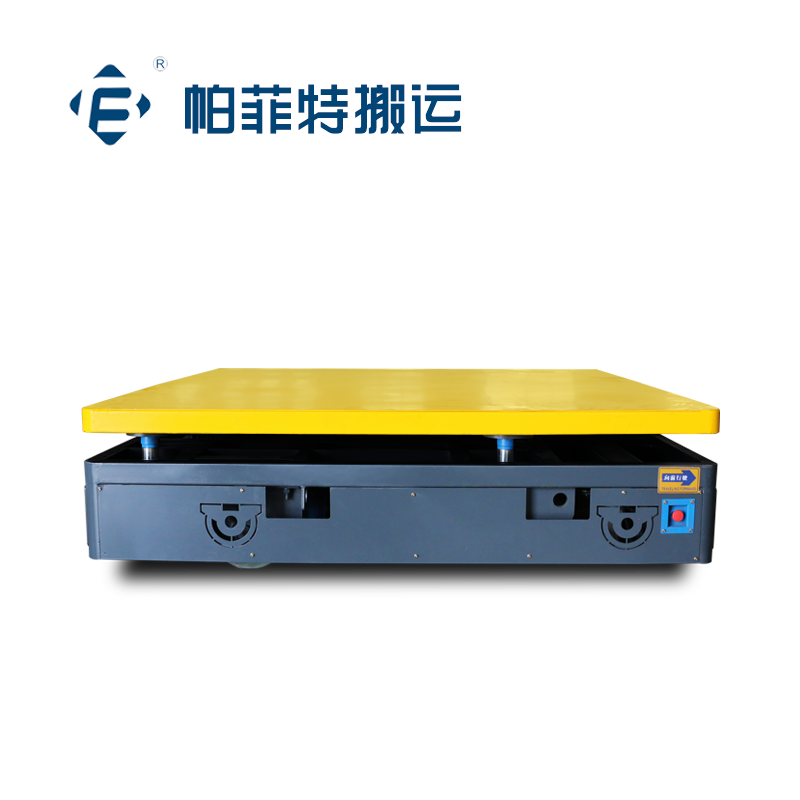 側(cè)翻 AGV 電動(dòng)平車：工業(yè)物料轉(zhuǎn)運(yùn)的 “翻轉(zhuǎn)能手”