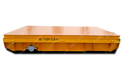 天津?yàn)I海新區(qū)BWP-5噸無軌電動平車順利交付